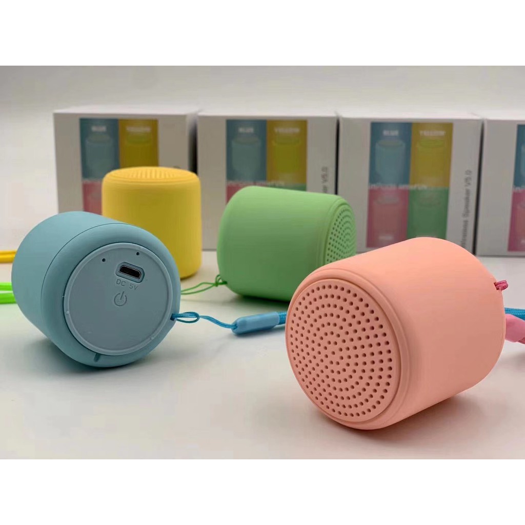 Loa bluetooth mini cute LittleFun TWS bass đập siêu ấm, âm thanh khủng, không dây nhỏ gọn mang theo dễ dàng