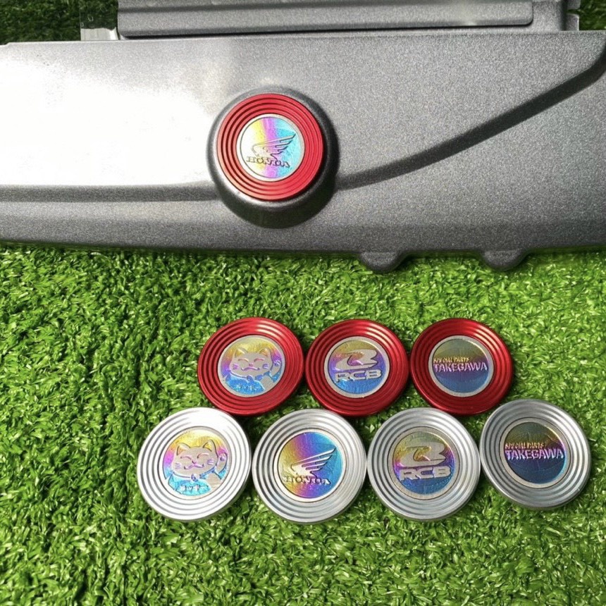 Nắp Hộp Sên Nhôm Cnc Kèm Logo Titan Cho Wave Dream Future Các Đời