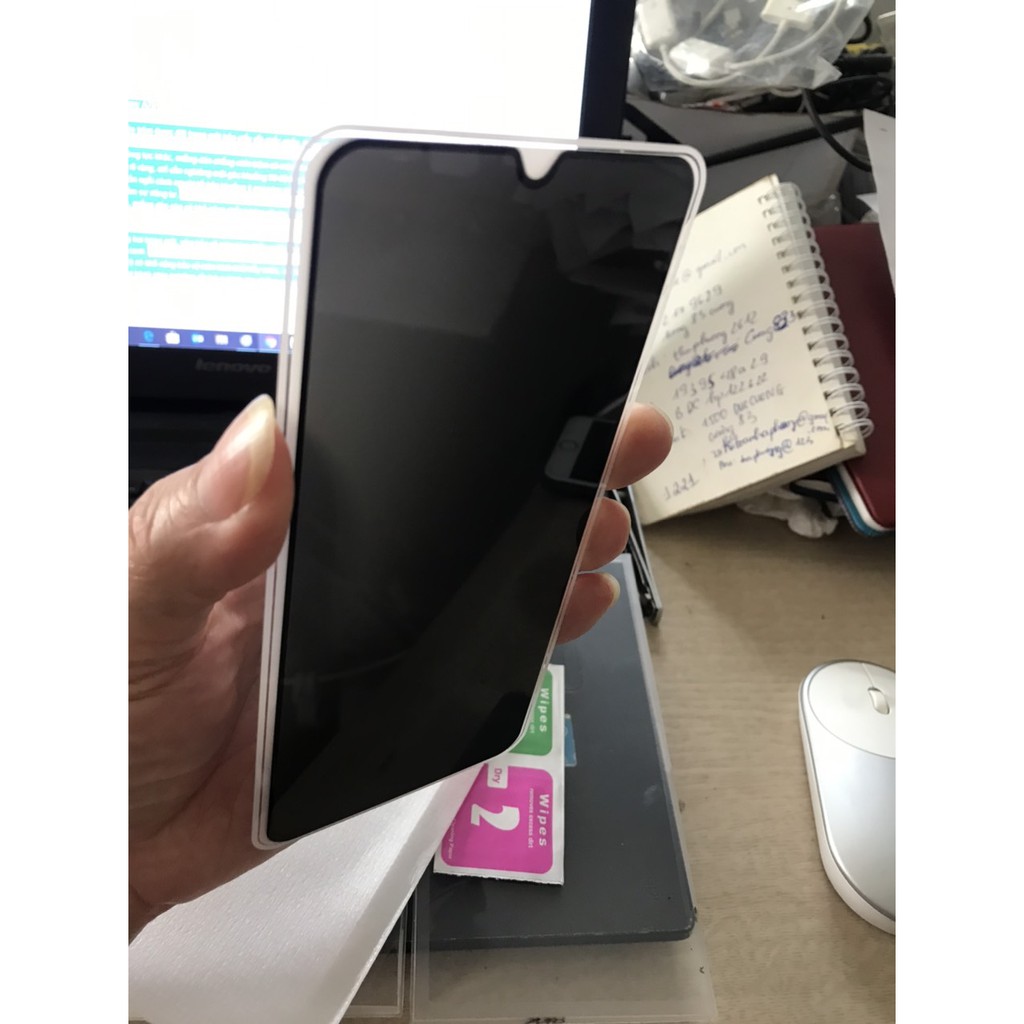 Miếng dán kính cường lực chống nhìn trộm samsung galaxy A70