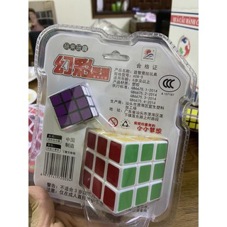 ĐỒ CHƠI RUBIK MAGIC CUBE 3X3X3 TẶNG RUBIK MINI