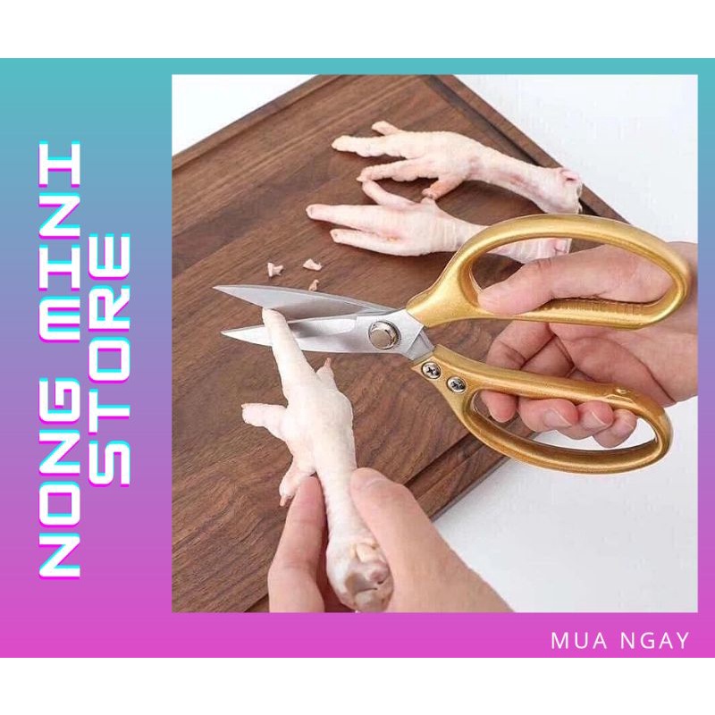 Kéo Làm Bếp Đa Năng Siêu Phẩm Nội Địa Nhật SK5 Siêu Sắc, Kéo Cắt Gà, Cắt Vịt, Cắt Thịt Các Loại