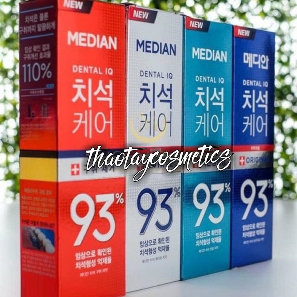 Kem đánh răng Median Dental IQ 93% Hàn Quốc (120g)