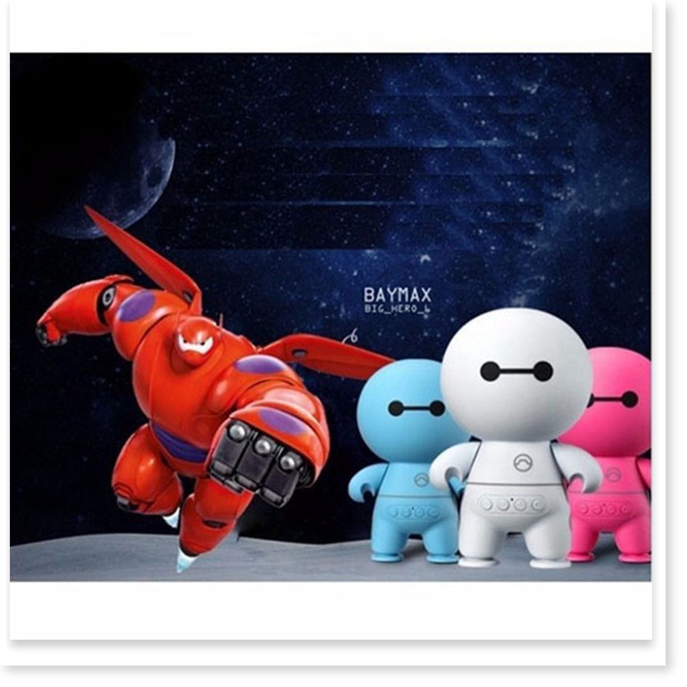 Xả Kho - Loa nghe nhạc không dây bluetooth hình Baymax