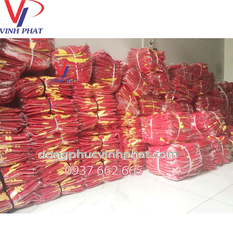 Xưởng Sỉ Áo Thun Cờ Đỏ Sao Vàng Đủ Size, Áo Lá Cờ Tổ Quốc - Vĩnh Phát