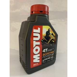 Nhớt Motul Scooter Power LE 5W40 Bình 800ml