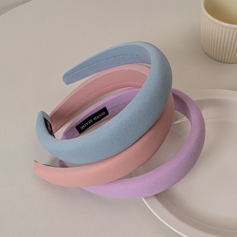 Băng đô cài tóc màu pastel phong cách tiểu thư Hàn Quốc
