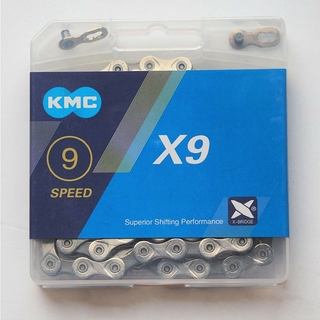 Hộp dây sên Kmc X9 X9El có 9 tốc Độ 116 mắt xích cho xe đạp Shimano Mtb