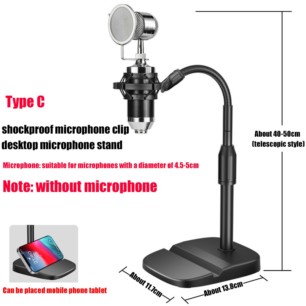 Giá Đỡ Micro Để Bàn Có Thể Điều Chỉnh Tiện Dụng