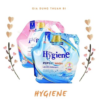 Nước giặt xả quần áo đậm đặc hygiene thái lan 1800ml