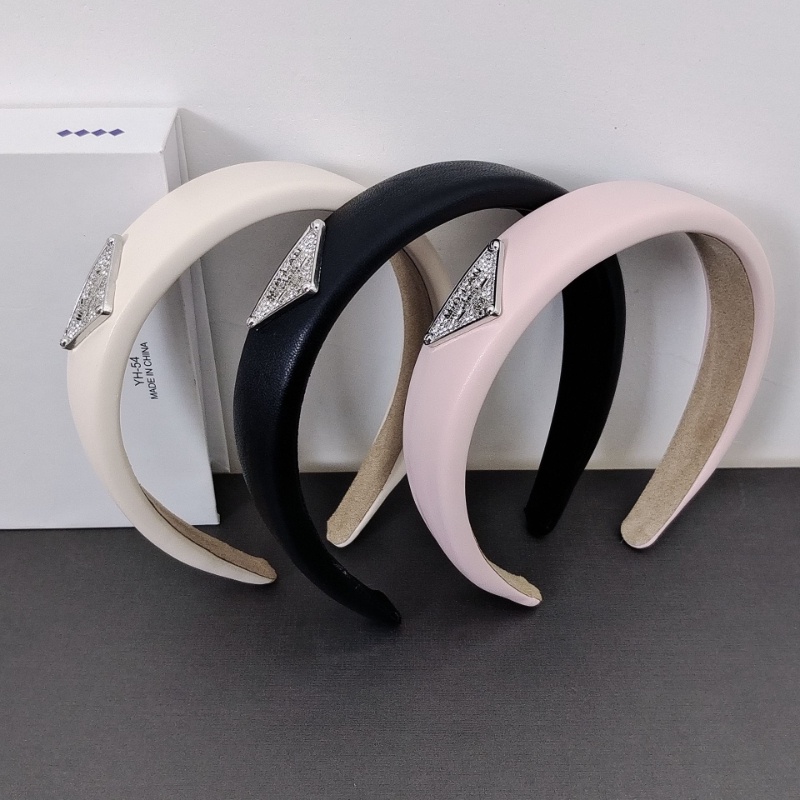 Băng Đô Cài Tóc Hình Tam Giác Đính Đá Phong Cách Hàn Quốc Mới