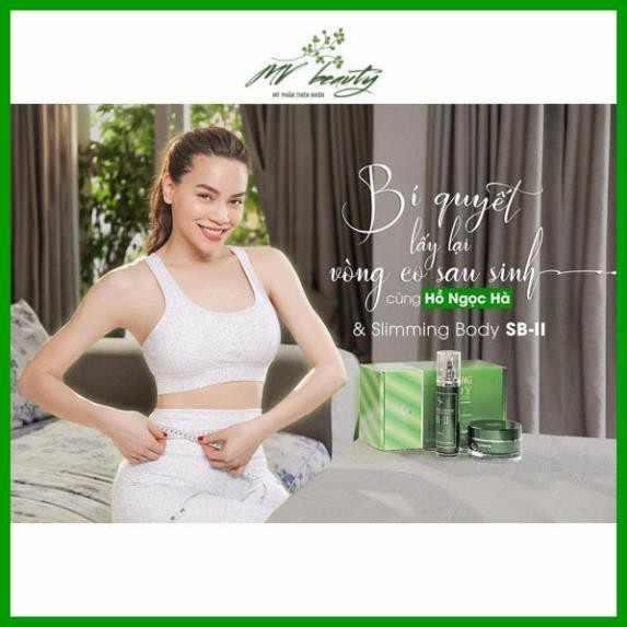 Bộ Ủ Nóng Quấn Bụng Tan Mỡ Giảm Eo Slimming Body Sb2, Đai Điện Cải Tiến Chính Hãng