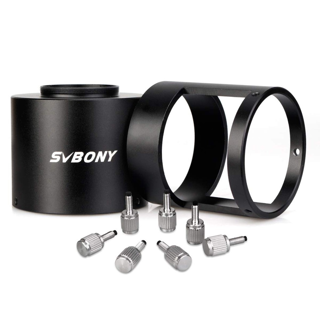 Bộ Chuyển Đổi Ống Máy Ảnh SVBONY SV123 Với Vòng Chữ T Cho Canon / Nikon 2 SV46 49mm-58mm