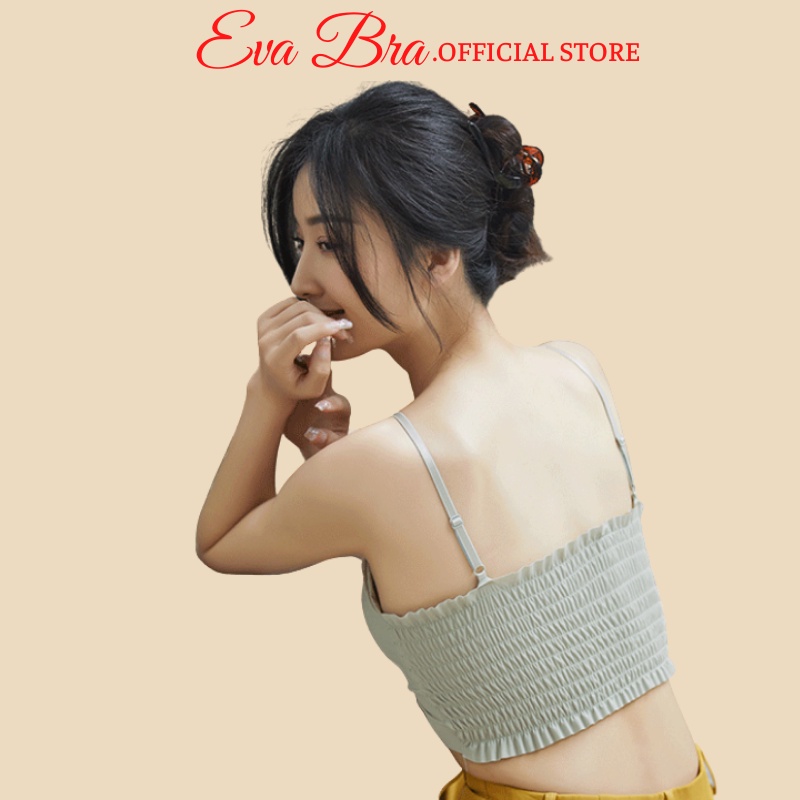 Áo lót nữ nâng ngực Eva Bra đệm mỏng không gọng nâng ngực chất cotton su mềm mịn mặc thoải mái 8841