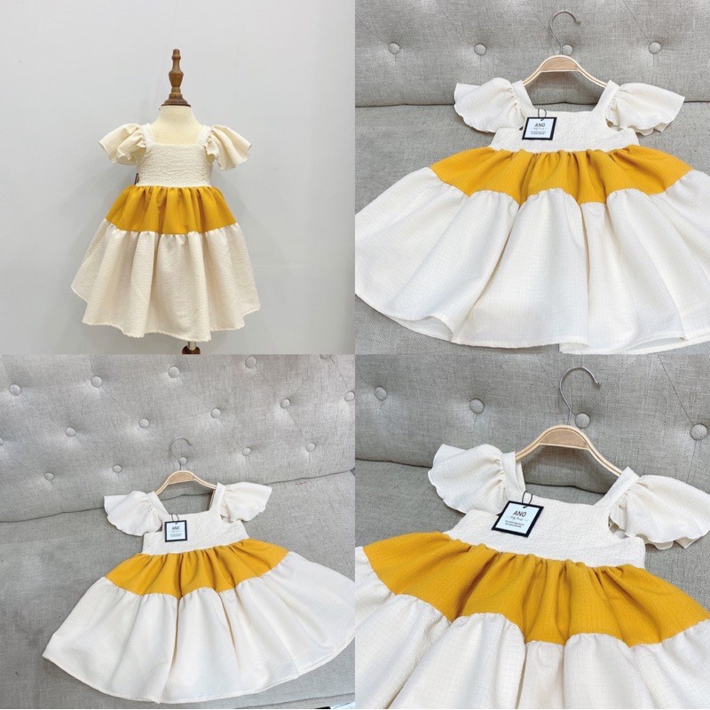 Váy kem nghệ ANO baby house