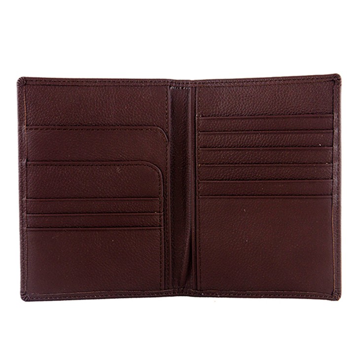 Ví đựng passport da bò Huy Hoàng màu da, đen, nâu HP9104-05-06