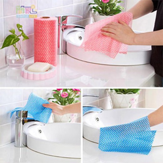 Cuộn Khăn Lau Đa Năng Bằng Không Dệt [TRỢ GIÁ] #223