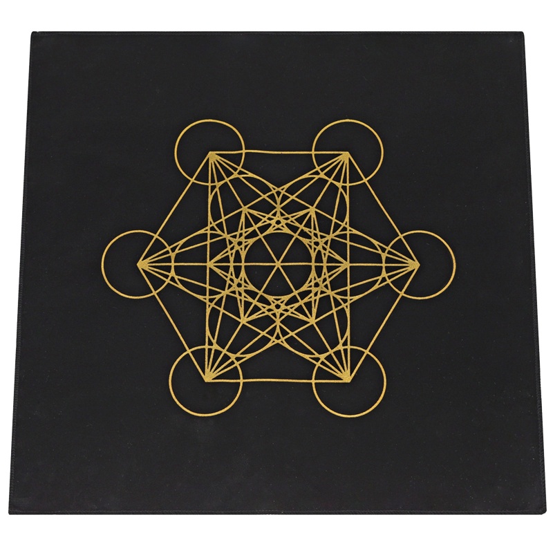 Khăn Trải Bàn Bằng Vải Flannel Họa Tiết Bài Tarot