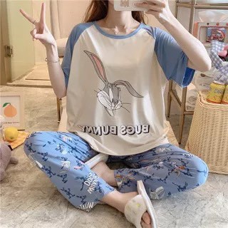 Bộ Mặc Nhà🌹FREESHIP🌹Bộ Đồ Mặc Nhà Quần Dài Siêu Cute Ngộ Nghĩnh Hàng Hot Hit Loại 1 AN34 | BigBuy360 - bigbuy360.vn