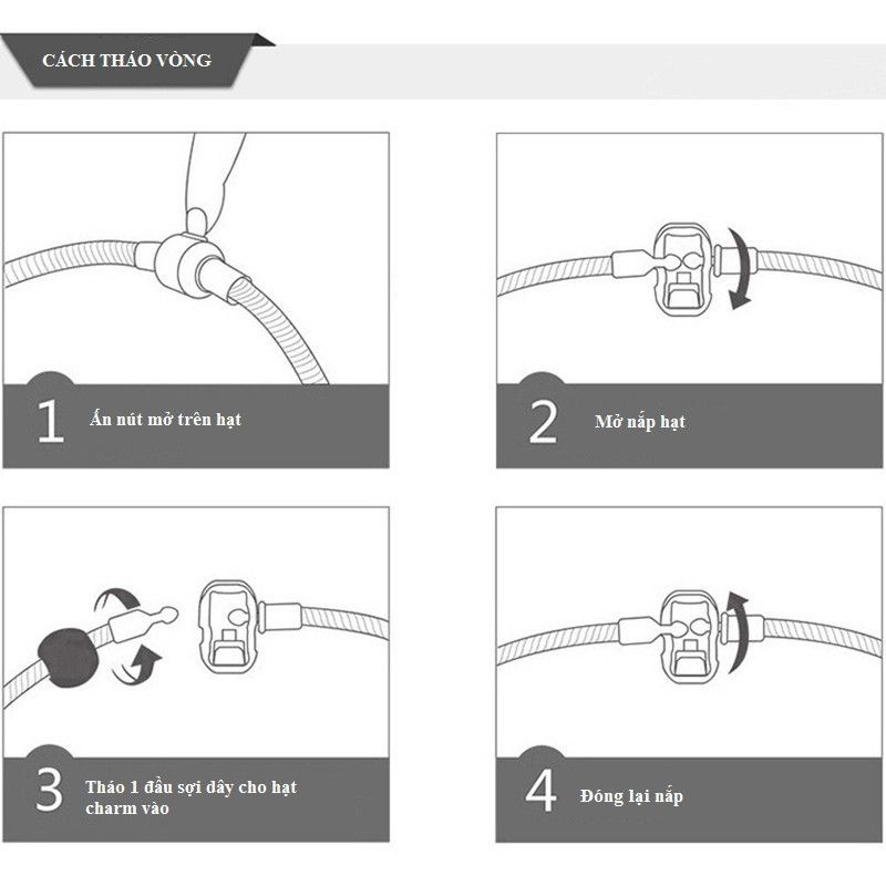 Vòng Tay Nữ Charm Pan Xi Bạch Kim Full Charm Đính Đá Cao Cấp Ròm House