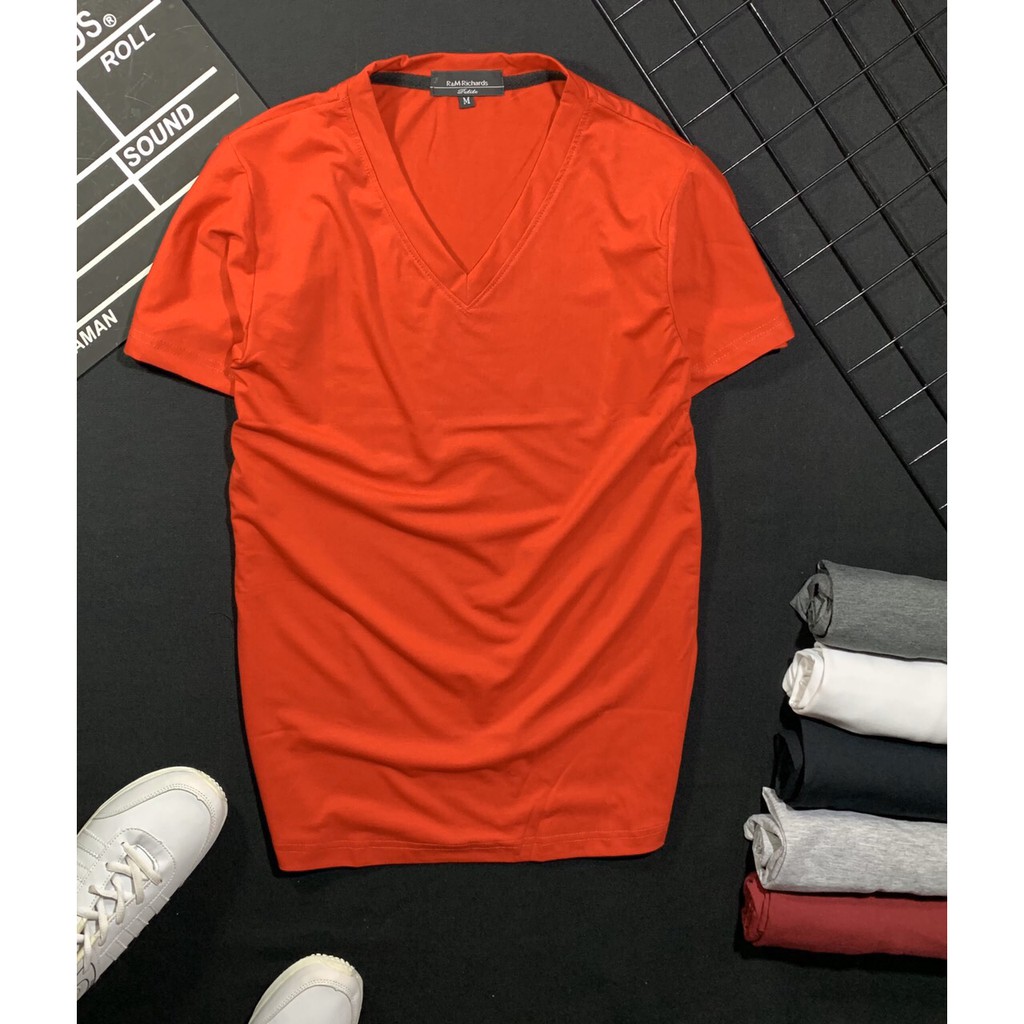 ÁO THUN NAM CỔ TIM