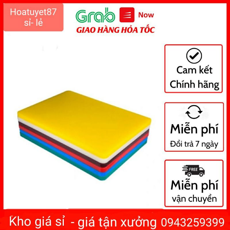 Thớt nhựa cỡ đại dùng cho nhà hàng - quán ăn dày đẹp(ảnh kèm video thật)