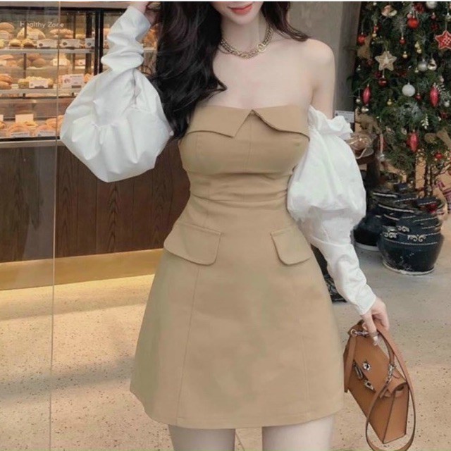 Váy thiết kế ❤️FREESHIP❤️ Đầm nữ phong cách Quảng Châu