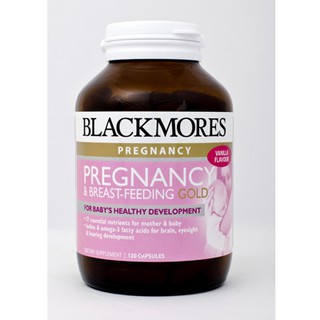 Vitamin cho bà bầu Blackmores Pregnancy Gold 120 viên date 5/2019