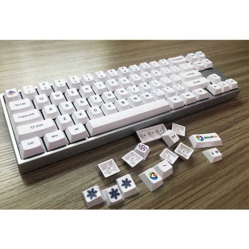 Set Keycap White Fox 147