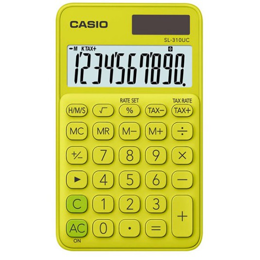 [Mã BMBAU50 giảm 7% đơn 99K] Máy tính Casio SL-310UC nhiều sắc màu - Chính hãng Casio - Bảo hành 7 năm