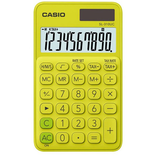 [Mã BMBAU50 giảm 7% đơn 99K] Máy tính Casio SL-310UC nhiều sắc màu - Chính hãng Casio - Bảo hành 7 năm