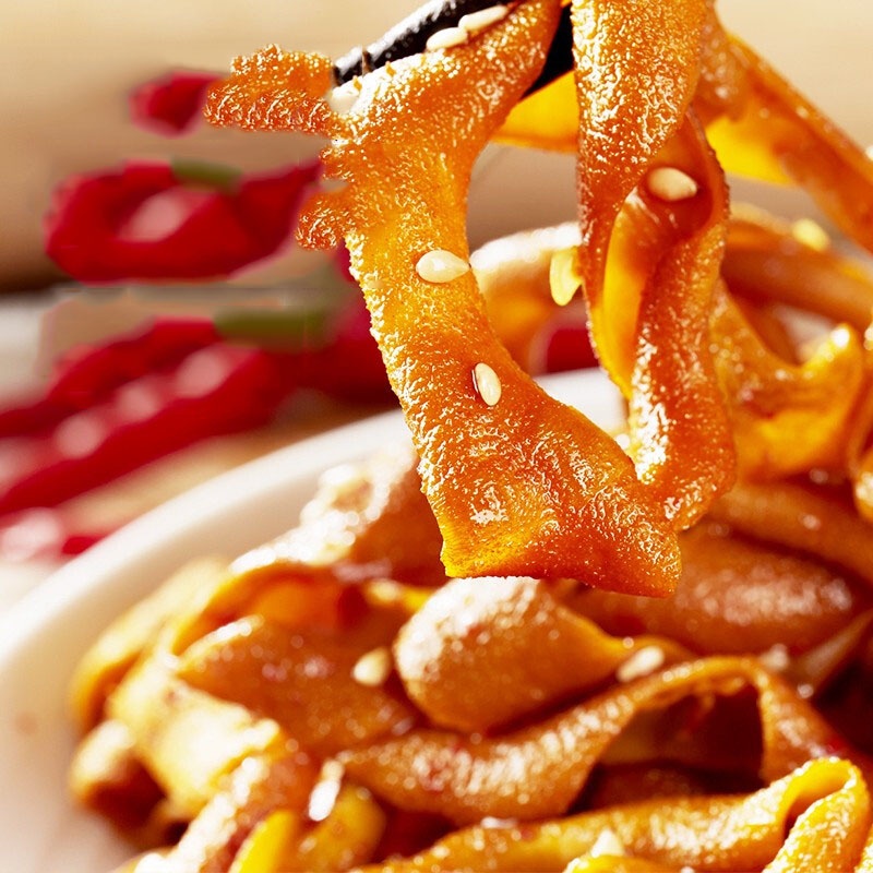 Dạ dày vịt cay Tứ xuyên 1 gói 15g đồ ăn vặt Sài Gòn vừa ngon vừa rẻ | Dacheng Food