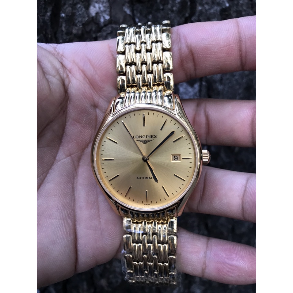 Đồng hồ nam Longines siêu cấp 39mm máy cơ ETA 2892 Thụy Sĩ cao cấp, khung thép không gỉ nguyên khối 904l