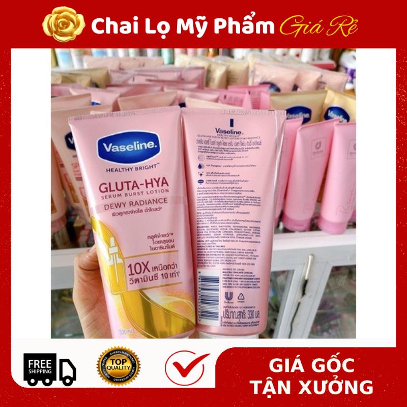 [Hàng chuẩn] Dưỡng Thể serum Vaseline 50X Thái Lan, nguyên liệu, công thức làm kem trộn trắng da body