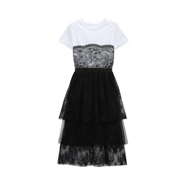 Váy ren Zara xuất dư