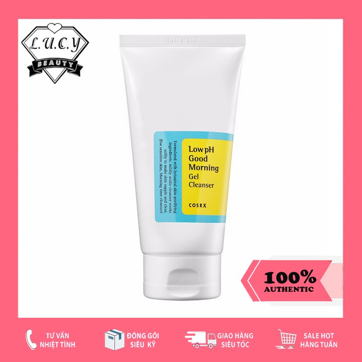 Hàng Hàn- Sữa Rửa Mặt Cosrx low pH Good Morning Gel Cleanser