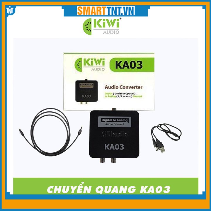 Bộ chuyển đổi âm thanh digital sang analog KiWi KA03 chính hãng cao cấp