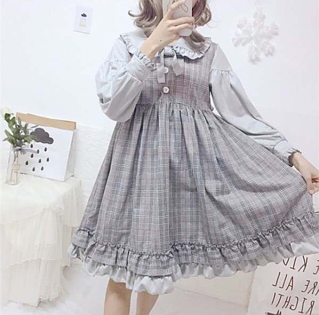 [CÓ SẴN] Đầm Lolita Nhật Bản dáng xoè (kèm video) | BigBuy360 - bigbuy360.vn