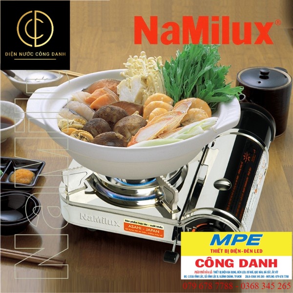 BẾP GAS MINI SIÊU NHỎ INOX PS-1711AS NAMILUX DU LỊCH