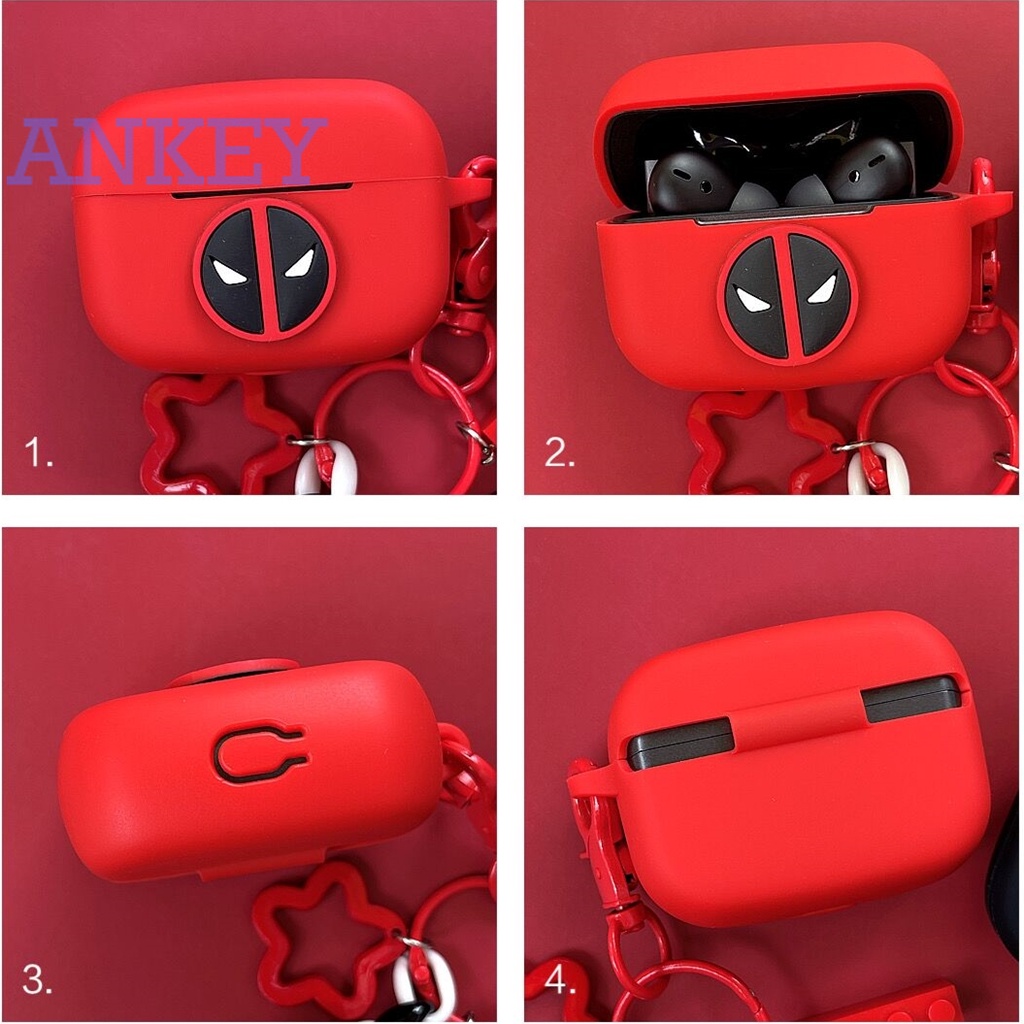 Case for Ốp Điện Thoại Silicon Mềm Họa Tiết Hoạt Hình Cho Tai Nghe Bluetooth Không Dây FIIL CC Pro