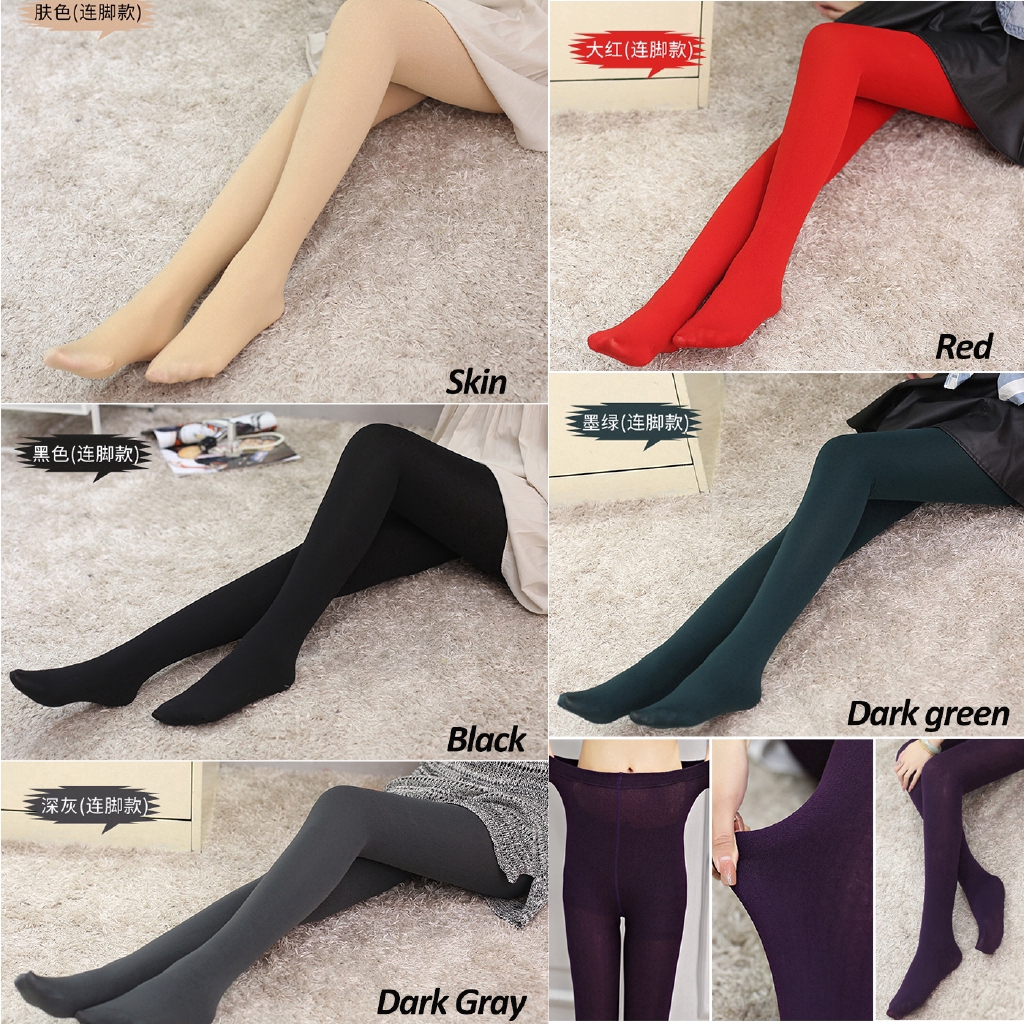 Women High Elasticity Slim Legging,Soft Fleece Lined Thick Tights Leggings,Fashion Velvet Warm Pants