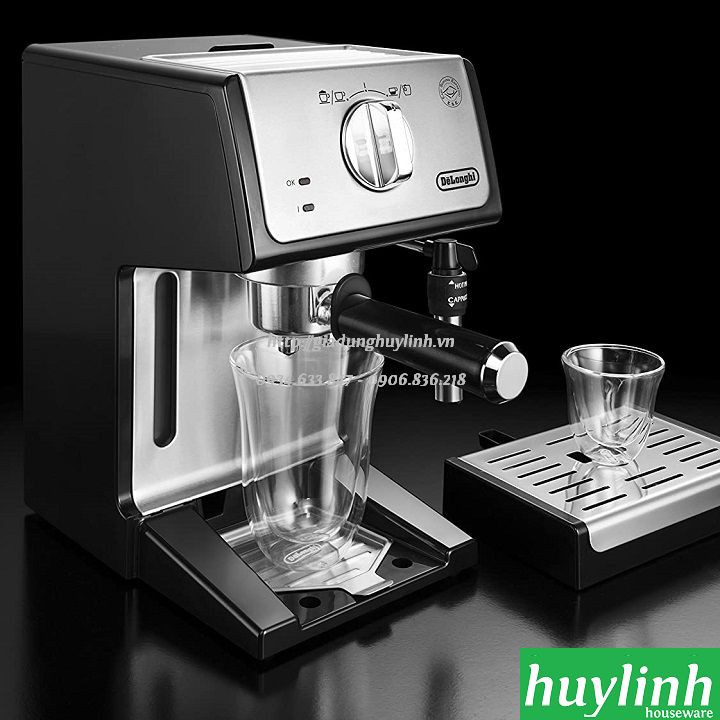 [Mã ELHAMS5 giảm 6% đơn 300K] Combo Máy pha cà phê Delonghi ECP35.31 + Máy xay Delonghi KG89