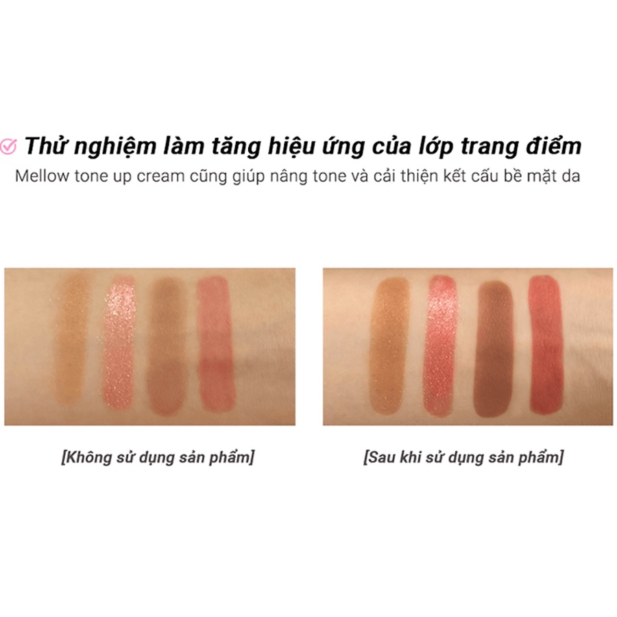 Kem dưỡng trắng nâng tông MELOMELI Mellow Tone Up Cream 30ml | BigBuy360 - bigbuy360.vn