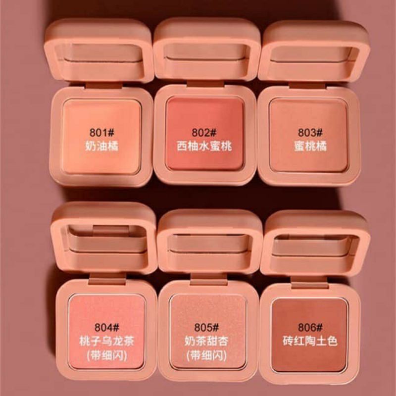 Phấn Má Hồng Đơn Sắc Lameila Novo Blusher Color Geometry Nội Địa Trung | BigBuy360 - bigbuy360.vn