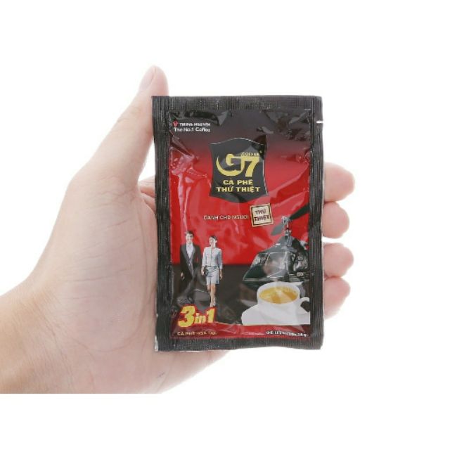Gói lẻ cà phê sữa G7