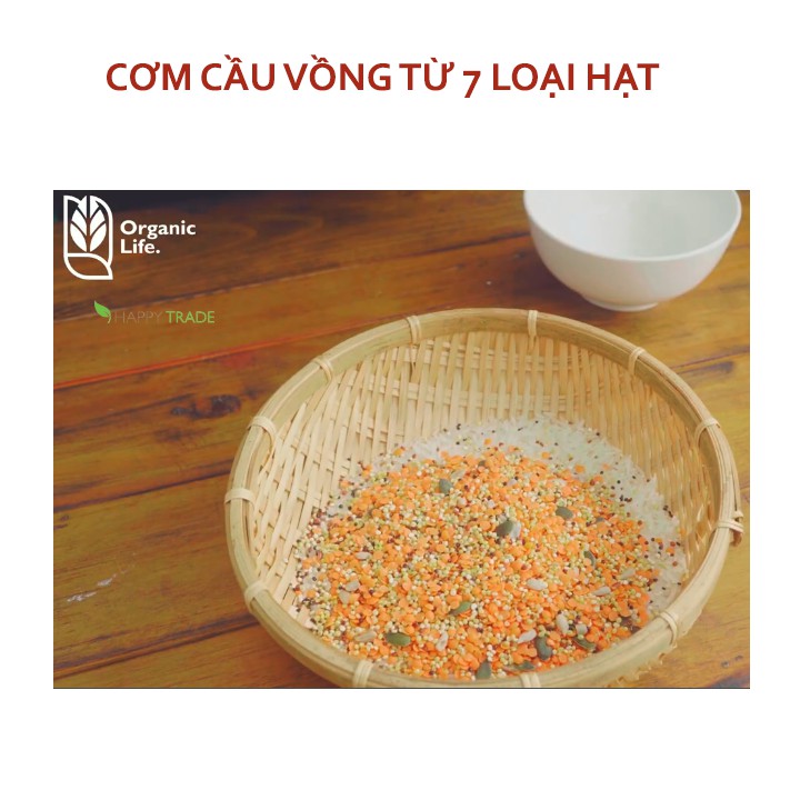 Hạt dinh dưỡng hỗn hợp 7 loại hạt hữu cơ Sottolestelle 400g