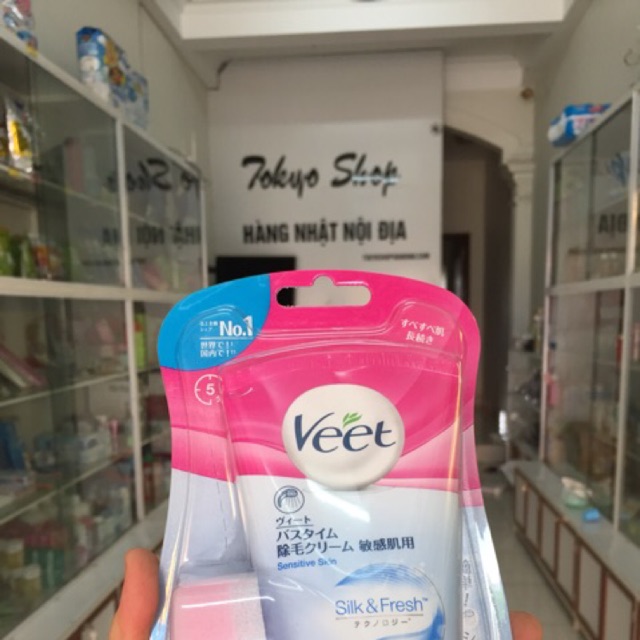 Kem tẩy lông veet nhật bản