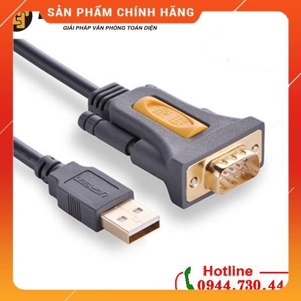 Dây USB sang Com RS232 dài 1m UGREEN 20210 dailyphukien