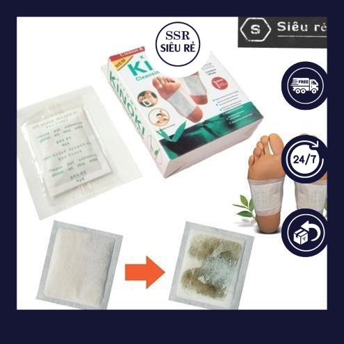 HỘP 10 MIẾNG DÁN CHÂN GIẢI ĐỘC KINOKI (PD1013)