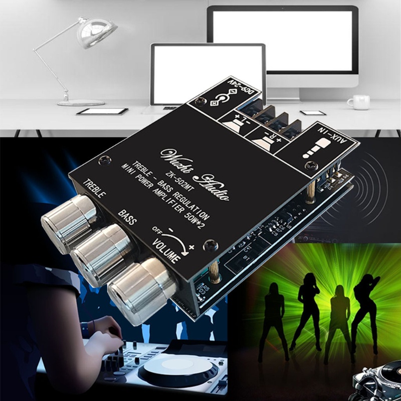 Bảng Mạch Khuếch Đại Âm Thanh Kỹ Thuật Số Hai Kênh LI TPA 3116D2 ZK-502MT