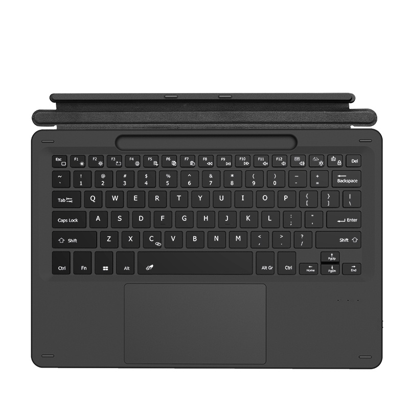 Bàn Phím Bluetooth Không Dây Cho Microsoft Surface Pro 8 / Pro 9 / Pro X Type Cover Có Đèn Nền 7 Màu Cổng Sạc type-c